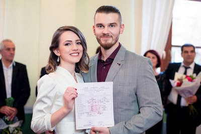 Fotograf nunta Timisoara. Cununia civila